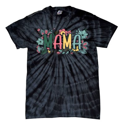 Floral Mama Tie-Dye T-Shirt