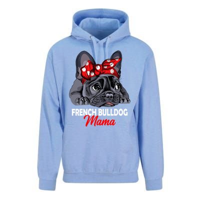 Frenchie Mama French Bulldog Dog Mom Gift Unisex Surf Hoodie