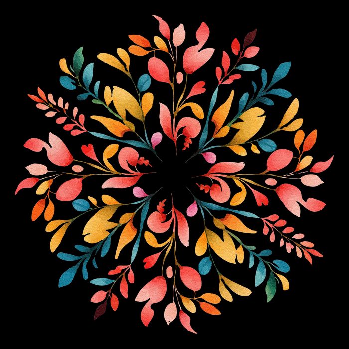 Floral Mandala Flower Cute Spring Gifts For Florists  Women Apron