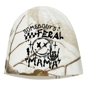 Feral Mama Kati - Camo Knit Beanie