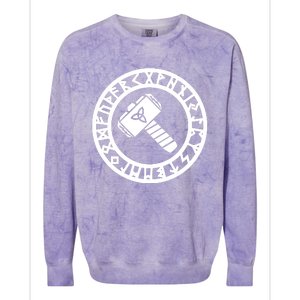 Futhark Mjolnir Colorblast Crewneck Sweatshirt