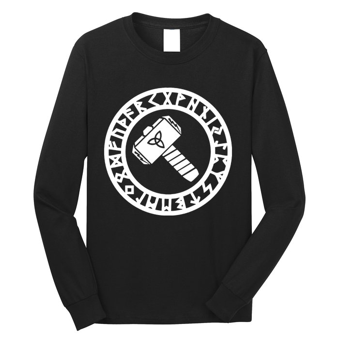 Futhark Mjolnir Long Sleeve Shirt