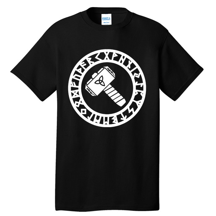 Futhark Mjolnir Tall T-Shirt