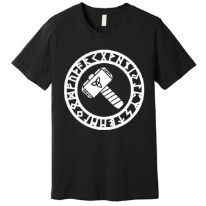 Futhark Mjolnir Premium T-Shirt