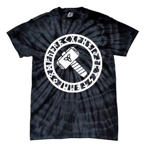 Futhark Mjolnir Tie-Dye T-Shirt