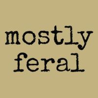 Funny Mostly Feral Party Animal Cooling Performance Crew T-Shirt