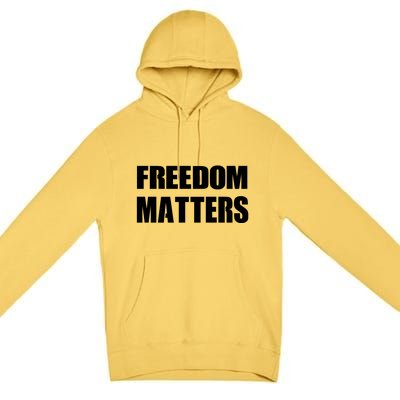 Freedom Matters Premium Pullover Hoodie