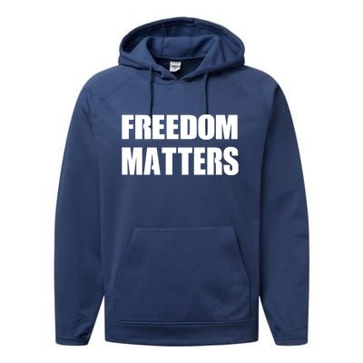 Freedom Matters Performance Fleece Hoodie