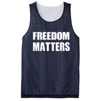 Freedom Matters Mesh Reversible Basketball Jersey Tank