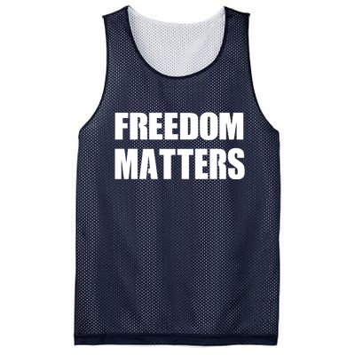 Freedom Matters Mesh Reversible Basketball Jersey Tank