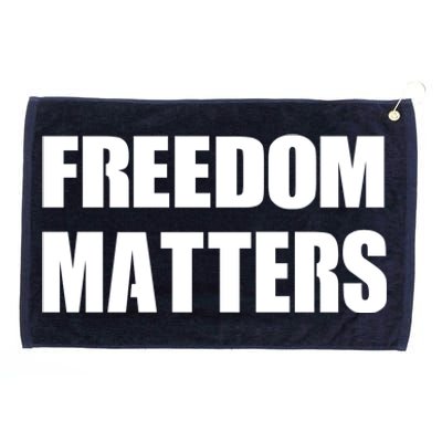 Freedom Matters Grommeted Golf Towel