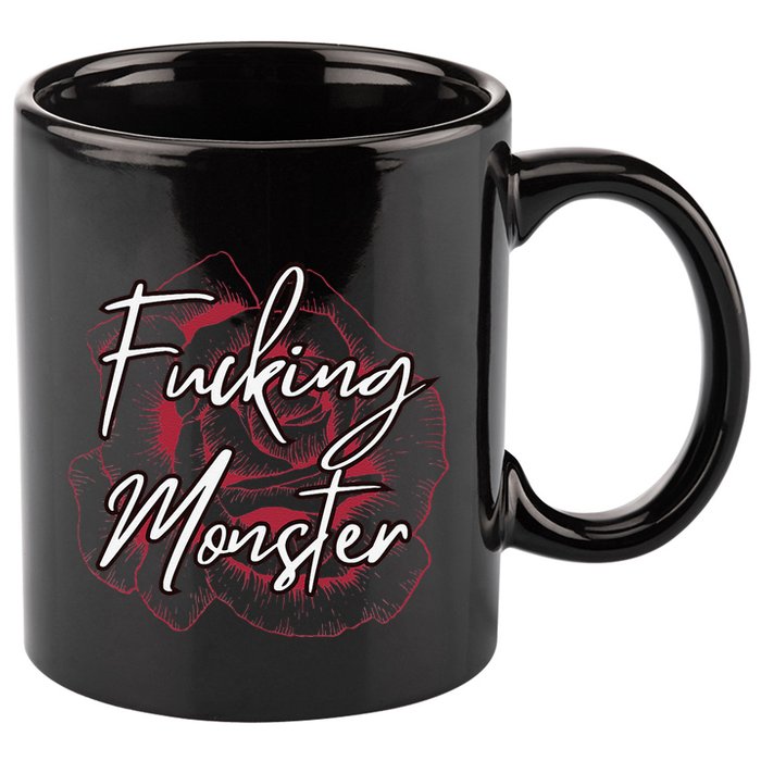 Fucking Monster 11oz C Handle Ceramic Mug