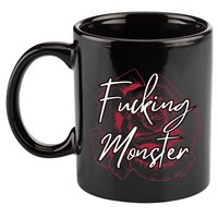 Fucking Monster 11oz C Handle Ceramic Mug