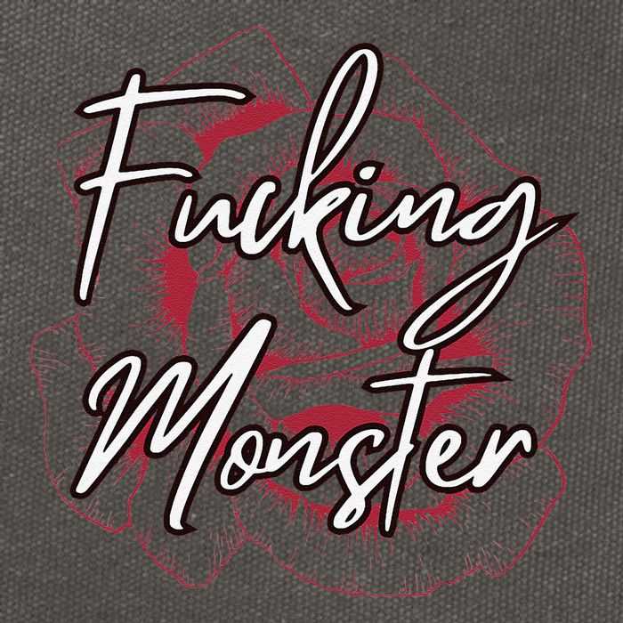 Fucking Monster Cotton Canvas Backpack