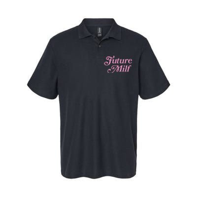 Future Milf Funny Softstyle Adult Sport Polo