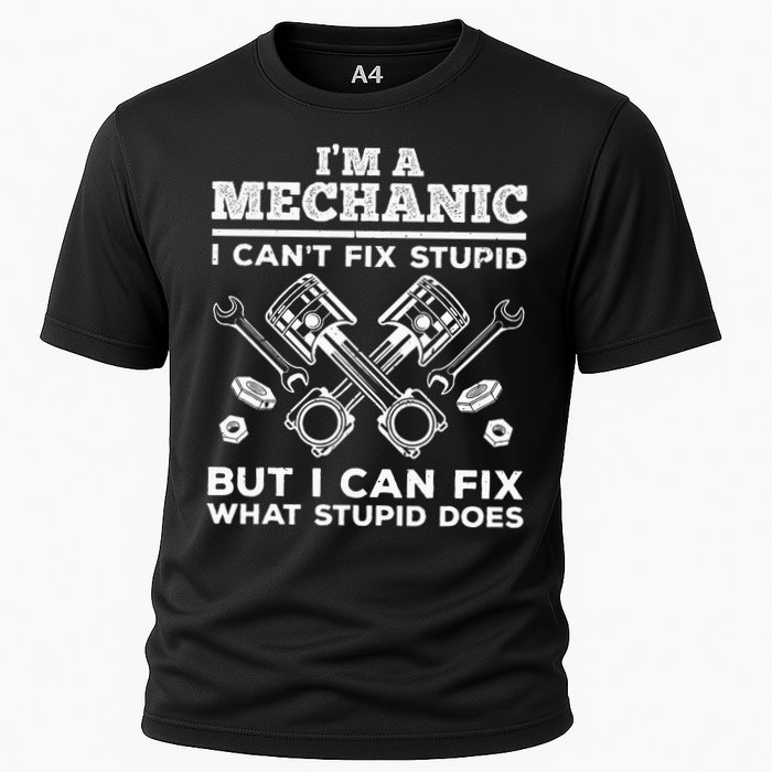 Funny Mechanic For Dad Car Auto Diesel Automobile Garage Cooling Performance Crew T-Shirt