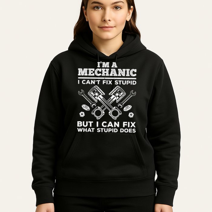 Funny Mechanic For Dad Car Auto Diesel Automobile Garage Hoodie