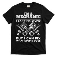 Funny Mechanic For Dad Car Auto Diesel Automobile Garage T-Shirt