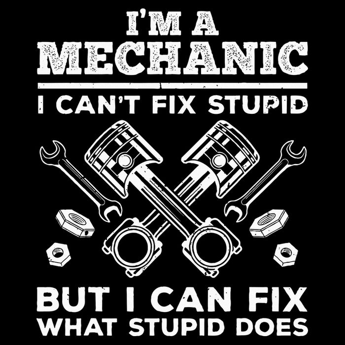 Funny Mechanic For Dad Car Auto Diesel Automobile Garage T-Shirt