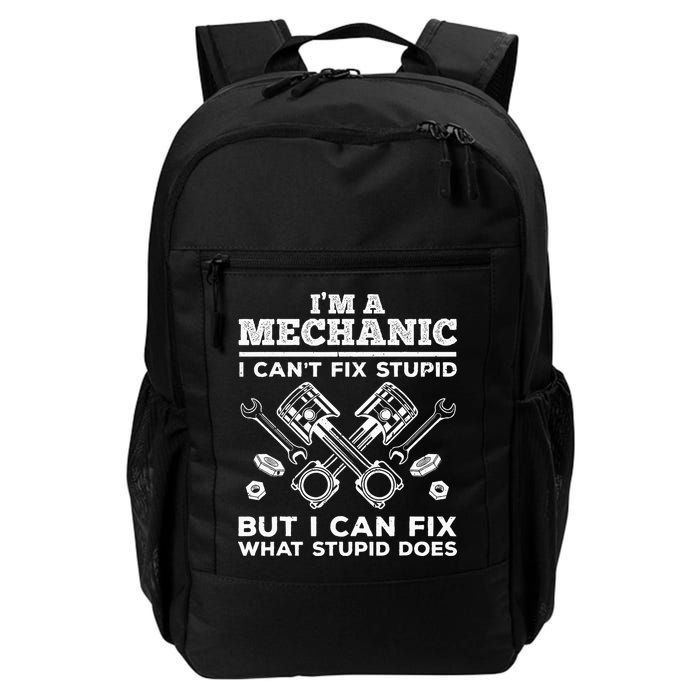 Funny Mechanic For Dad Car Auto Diesel Automobile Garage Backpack