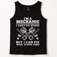 Funny Mechanic For Dad Car Auto Diesel Automobile Garage Tank Top