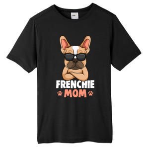 Frenchie Mom French Bulldog Dog Tall Fusion ChromaSoft Performance T-Shirt