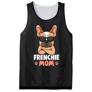 Frenchie Mom French Bulldog Dog Mesh Reversible Basketball Jersey Tank