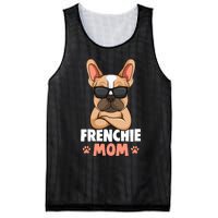 Frenchie Mom French Bulldog Dog Mesh Reversible Basketball Jersey Tank