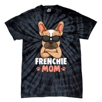 Frenchie Mom French Bulldog Dog Tie-Dye T-Shirt