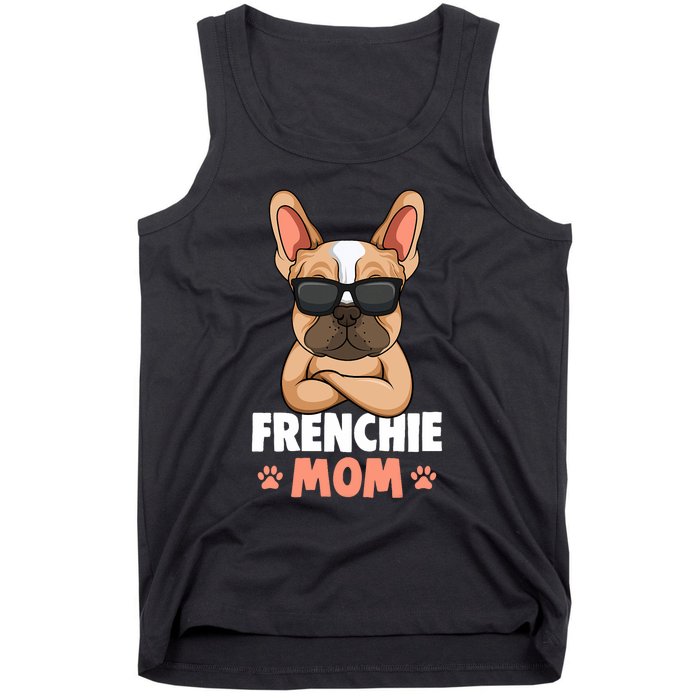 Frenchie Mom French Bulldog Dog Tank Top