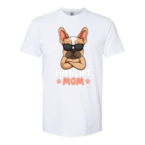 Frenchie Mom French Bulldog Dog Softstyle CVC T-Shirt