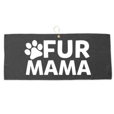 Fur Mama Large Microfiber Waffle Golf Towel