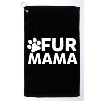 Fur Mama Platinum Collection Golf Towel