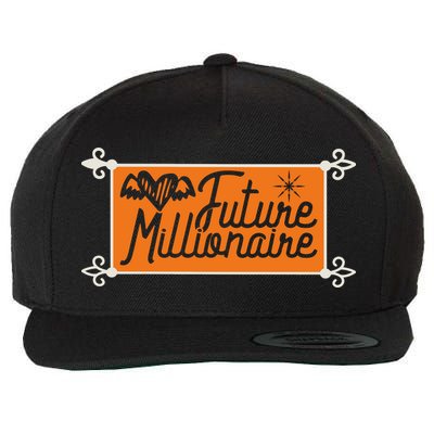 Future Millionaire Wool Snapback Cap