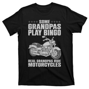 Funny Motorcycle For Grandpa Dad Motorcycle Lovers Riders T-Shirt