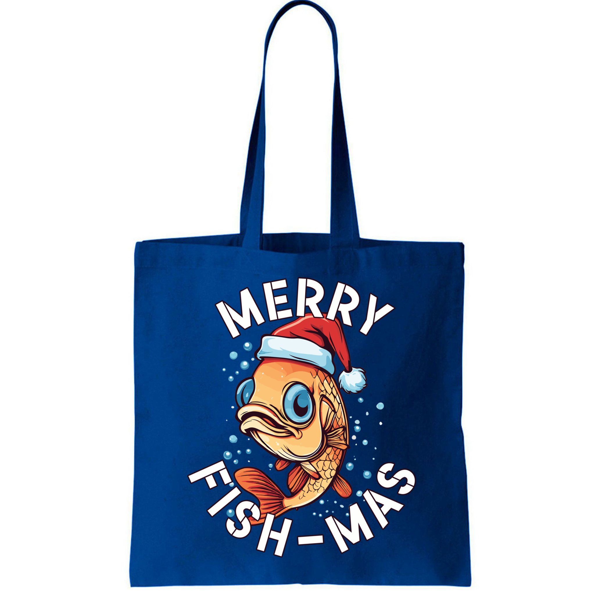 Funny Merry Fishmas Christmas Fish Great Gift Bag