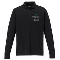 Funny Markedsafe Fromdiddy Performance Long Sleeve Polo