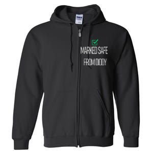 Funny Markedsafe Fromdiddy Full Zip Hoodie