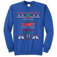 Four Main Food Groups Elf Buddy Christmas Pajama Ugly Funny Gift Sweatshirt