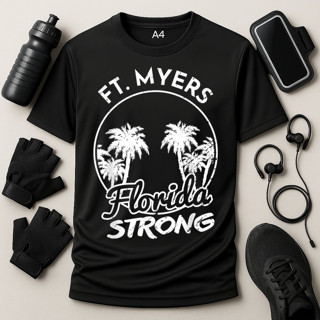 Ft. Myers Florida Strong Community Support Performance Shirt