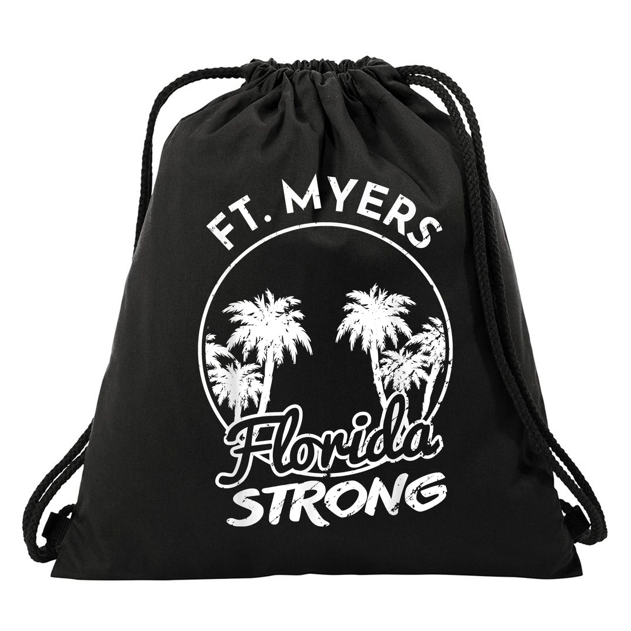 Ft. Myers Florida Strong Community Support Drawstring Bag
