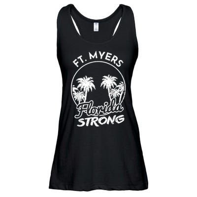 Ft. Myers Florida Strong Community Support Ladies Essential Flowy Tank