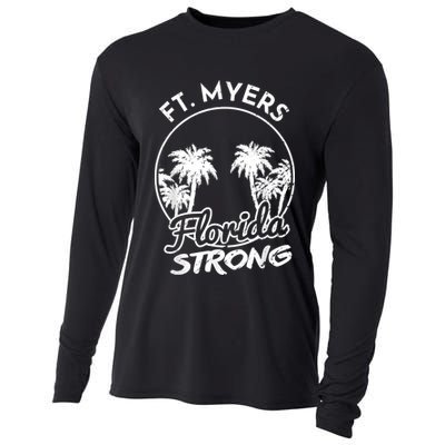 Ft. Myers Florida Strong Community Support Cooling Performance Long Sleeve Crew