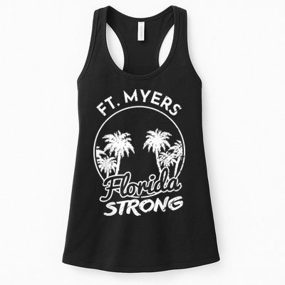 Ft. Myers Florida Strong Community Support Womens Tank Top