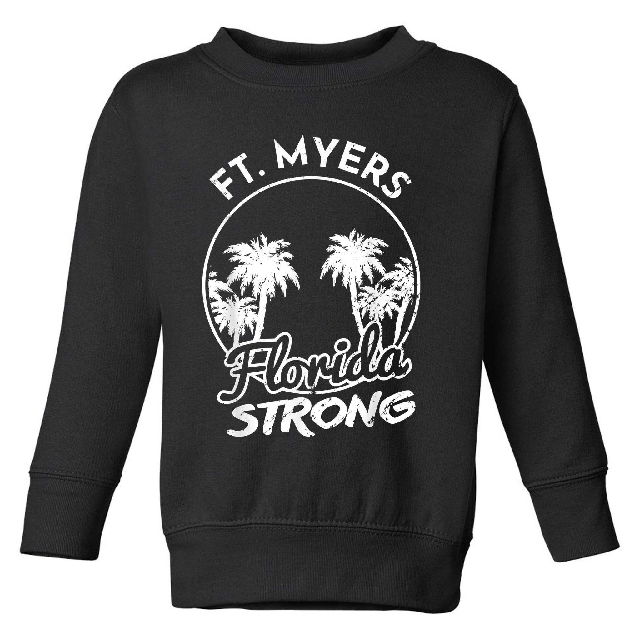Ft. Myers Florida Strong Community Support Toddler Sweatshirt