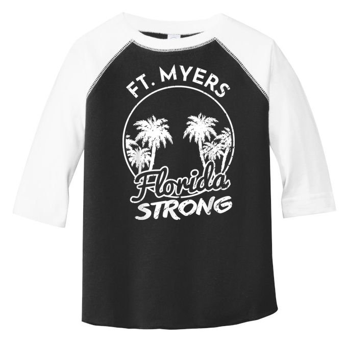 Ft. Myers Florida Strong Community Support Toddler Fine Jersey T-Shirt