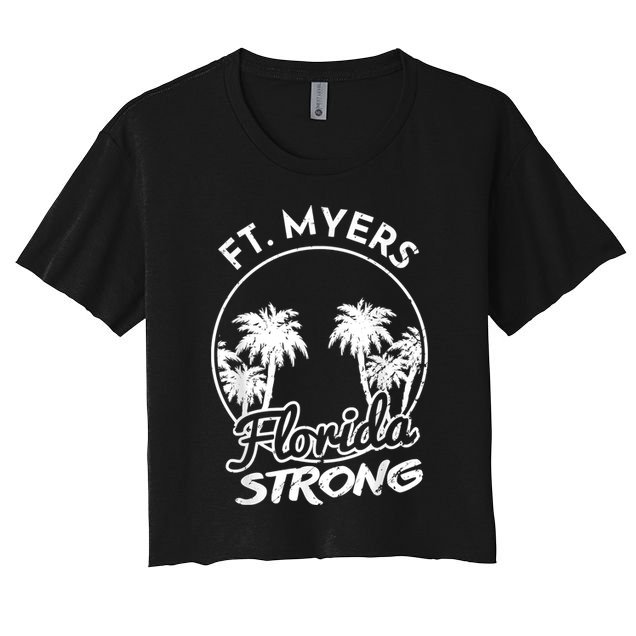 Ft. Myers Florida Strong Community Support Crop Top