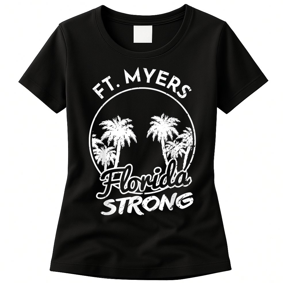 Ft. Myers Florida Strong Community Support Womens T-Shirt