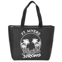 Ft. Myers Florida Strong Community Support Zip Tote Bag