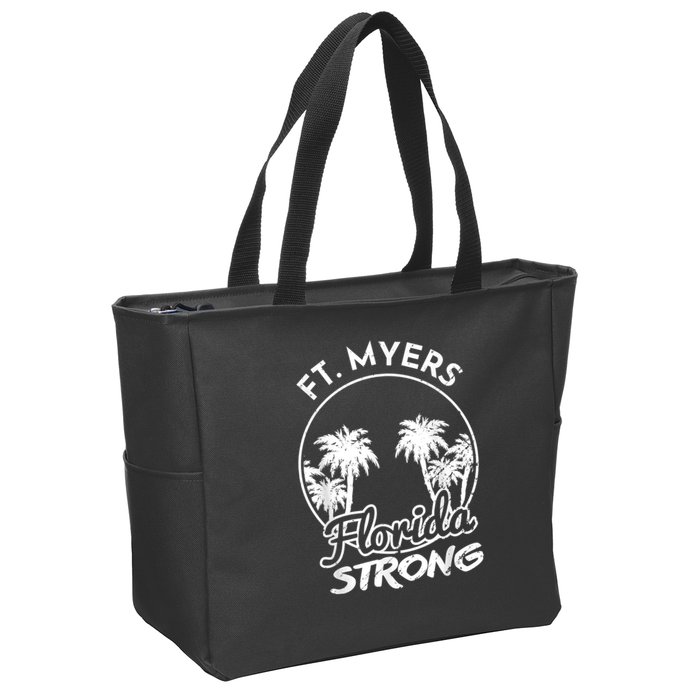 Ft. Myers Florida Strong Community Support Zip Tote Bag